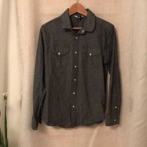 Volcom snap shirt